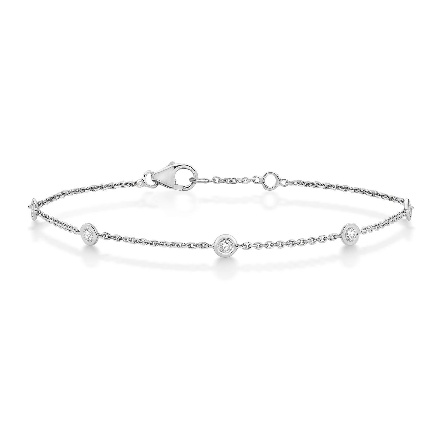 Allure Petite Diamond Bracelet 18k - White Gold