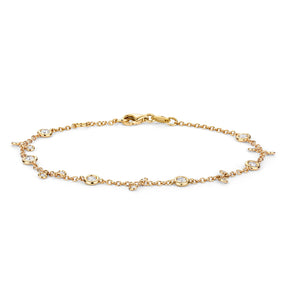 Florence Diamond Bracelet - 18k Yellow Gold