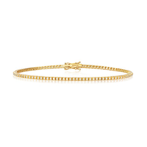 Elodie 0.5ct Diamond Bracelet - 18k Yellow Gold