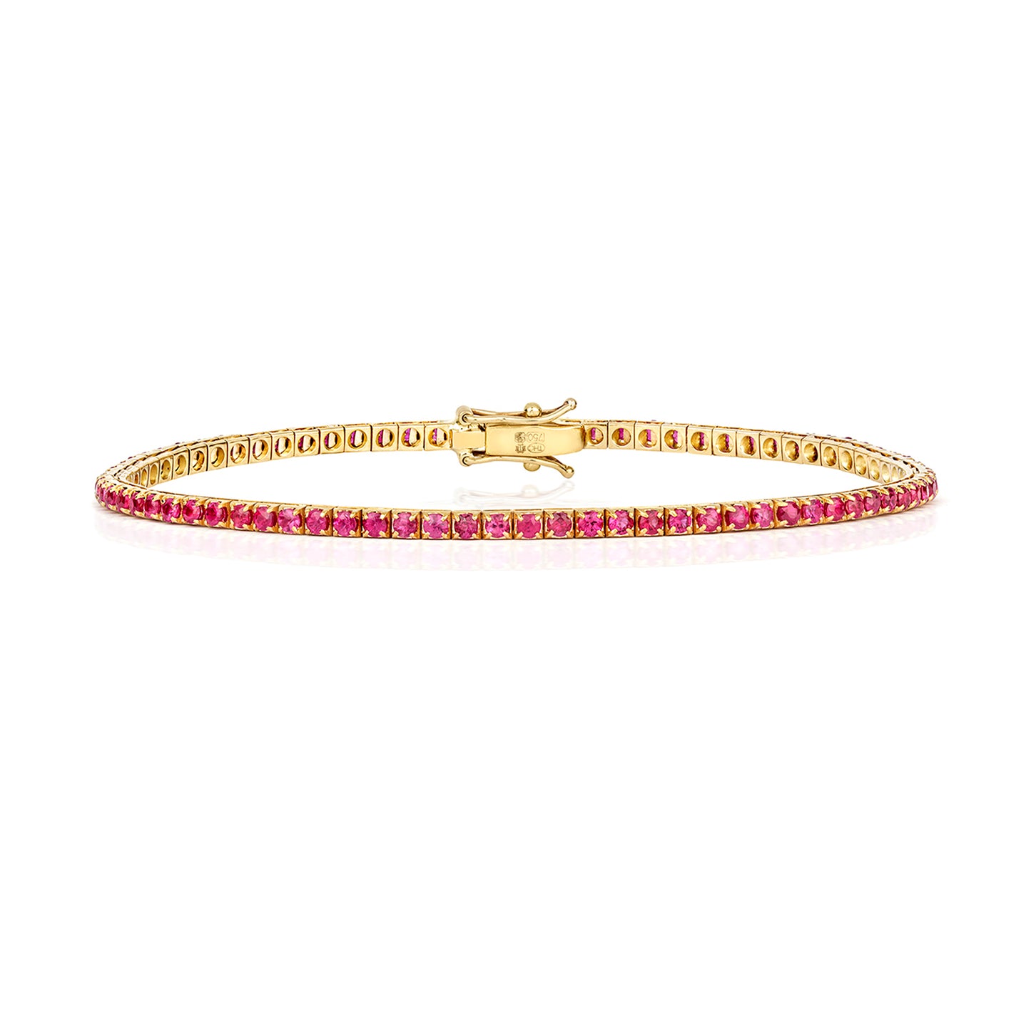 Vivienne Ruby Bracelet - 18k Yellow Gold