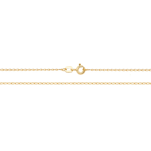 Lloyds Fine Rada Chain Necklace - 9k Yellow Gold