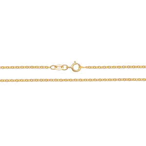 Lloyds Cable Chain Necklace - 18k Yellow Gold