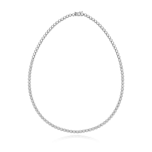 Haven Diamond Necklace - 18k White Gold