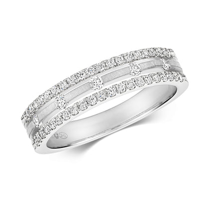 Marisol Diamond Ring - 9k White Gold