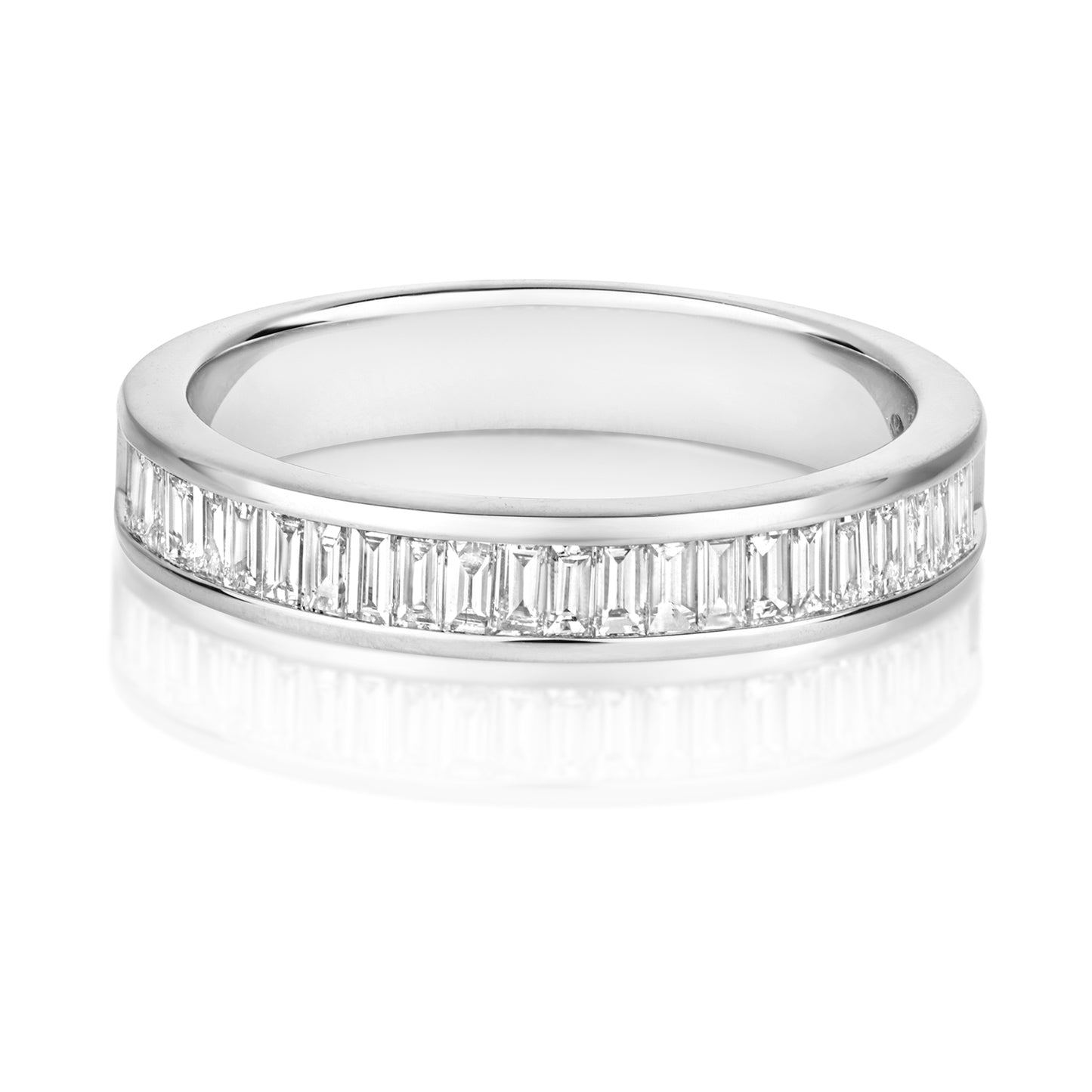 Anja Baguette Eternity Ring - 0.50ct Diamond 18k White Gold