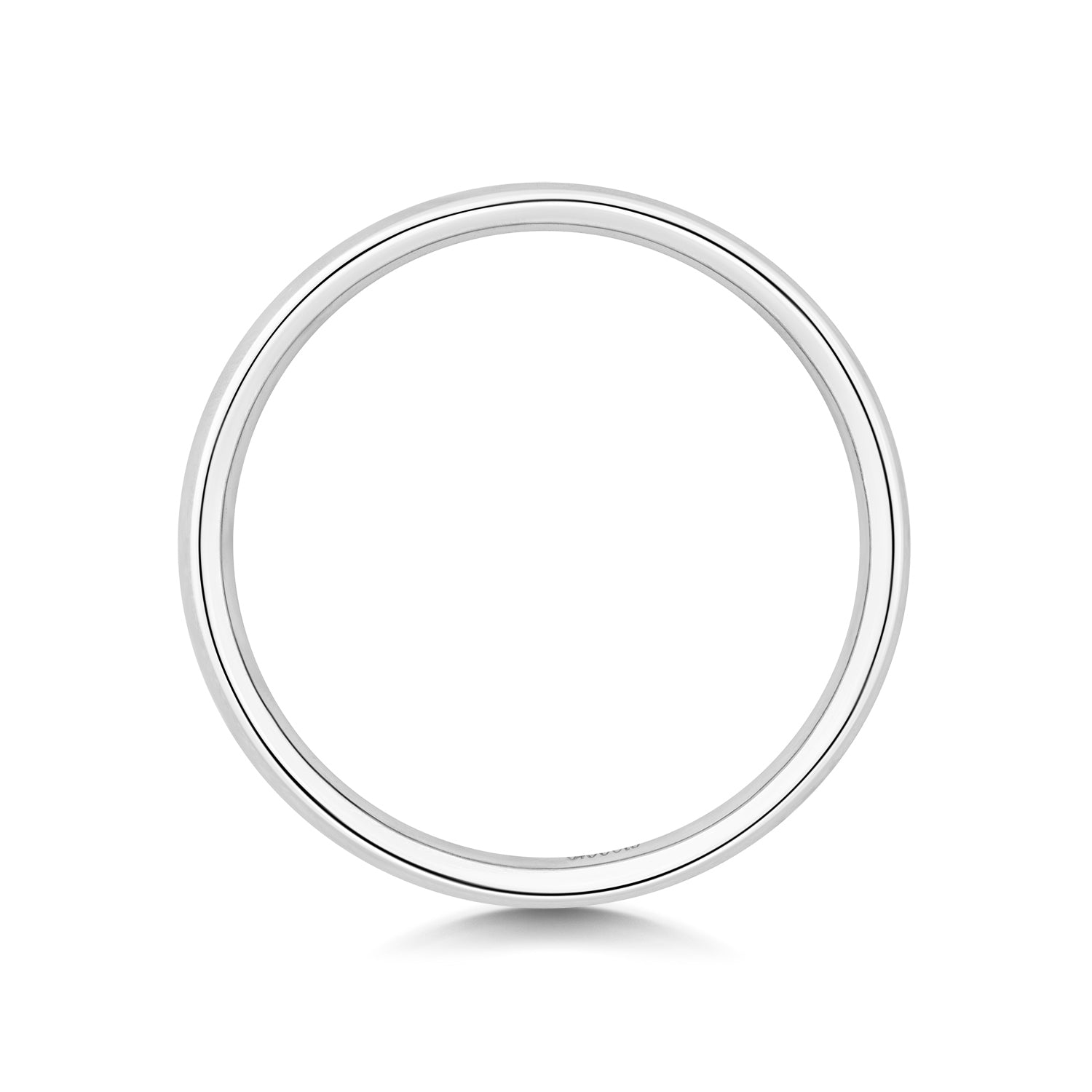 Giselle Half Eternity Diamond Wedding Band 2.7mm - 18k White Gold