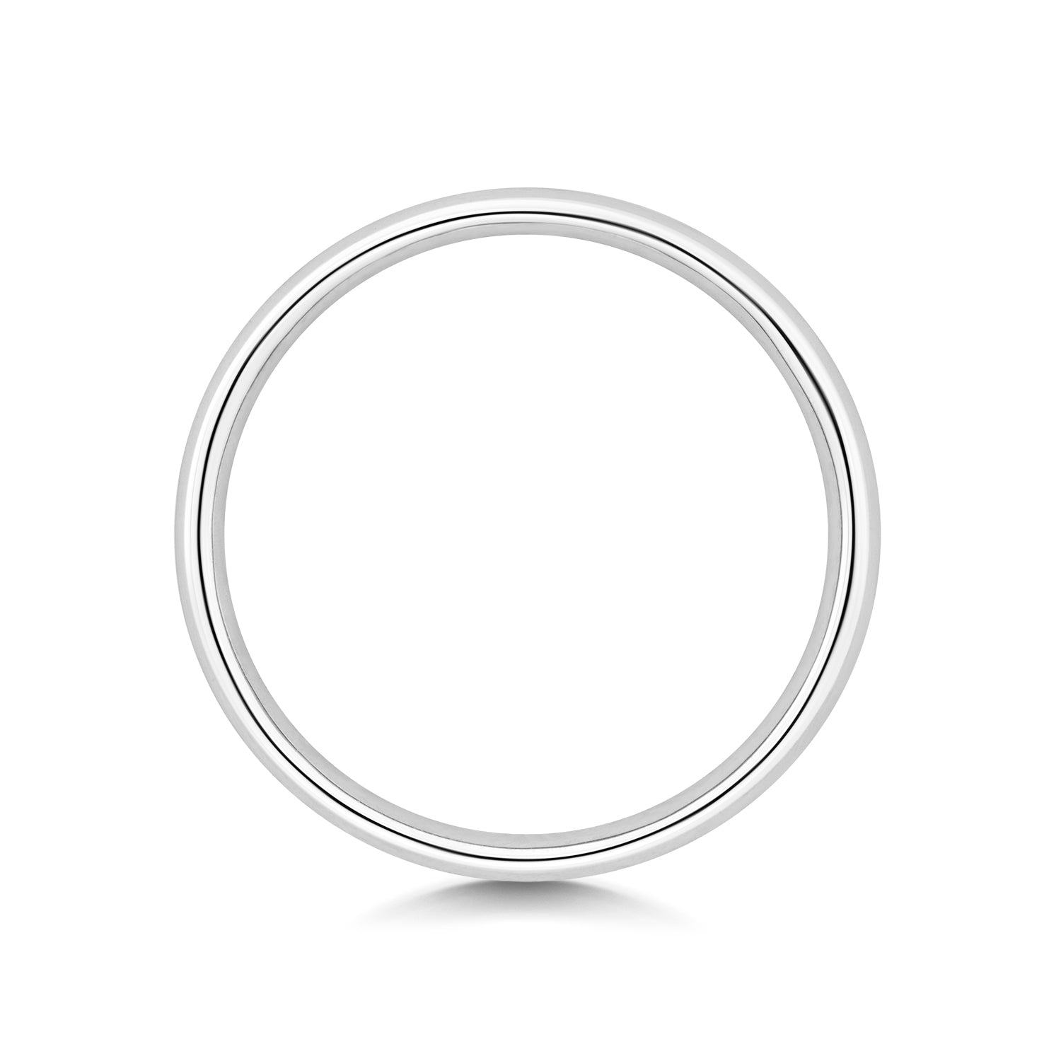 Giselle Full Eternity Diamond Wedding Band 2.7mm - Platinum