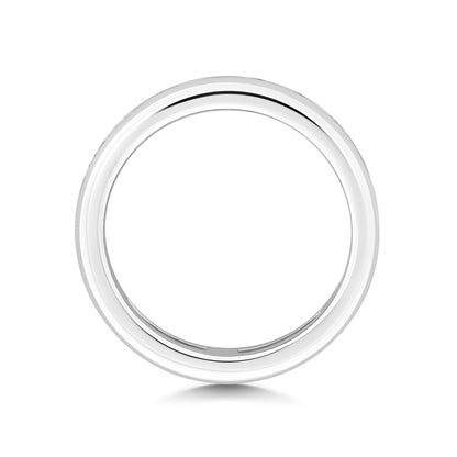 Athens Full Eternity Channel Set Diamond Ring 4.2mm - Platinum